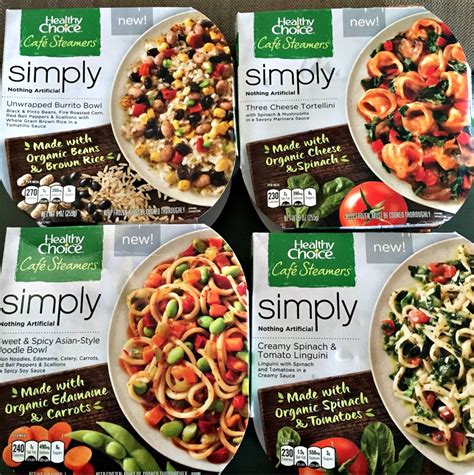 Healthy Choice Organic Ingredient Meals - Crunchy Beach Mama