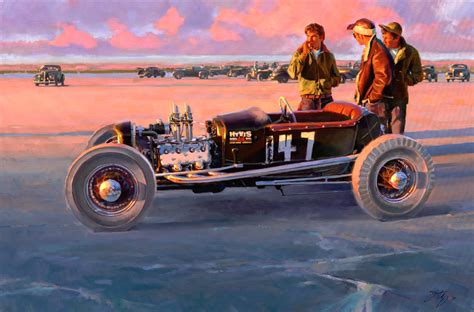 The artist often uses tebori (japanese hand tattooing) to apply the ink on people and also makes prints, apparel and other merchandise to enjoy. Cool Hot Rod Art on Pinterest | Hot Rods, Toms and Maserati