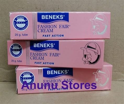Beneks Fashion Fair Cream Fast Action 25g
