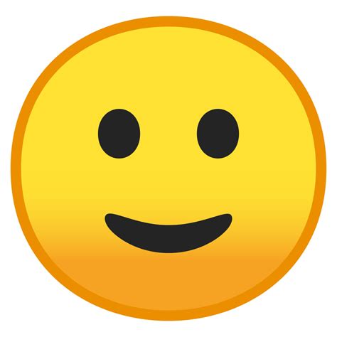 Slightly Smiling Face Icon Noto Emoji Smileys Iconset