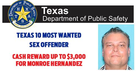 Dps Offers Reward For Another Most Wanted Sex Offender