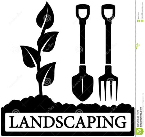 14 Landscaping Clip Art Vector Icons Images - Landscaping Logo Clip Art