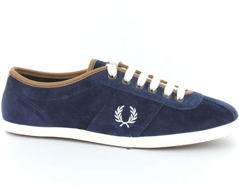 Fred Perry Hayes Unlined Suede Bleumarron