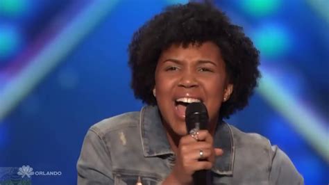 48 Americas Got Talent 2016 Jayna Brown 14 Y O Sings A Classic Full Audition Clip S11e04 Youtube