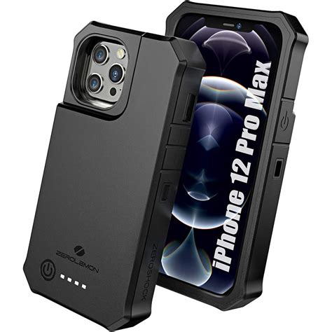 Zerolemon Iphone 12 Pro Max Battery Case 10000mah Wireless Charging