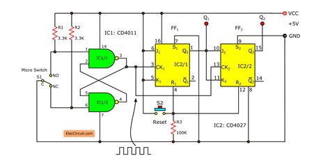 Ic Cd Datasheet Pinout Example Circuits Simple