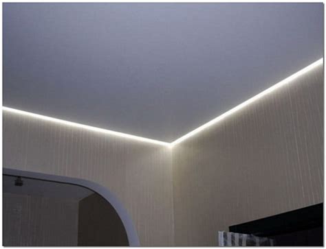 Натяжной потолок с подсветкой - ноу-хау в интерьерном освещении