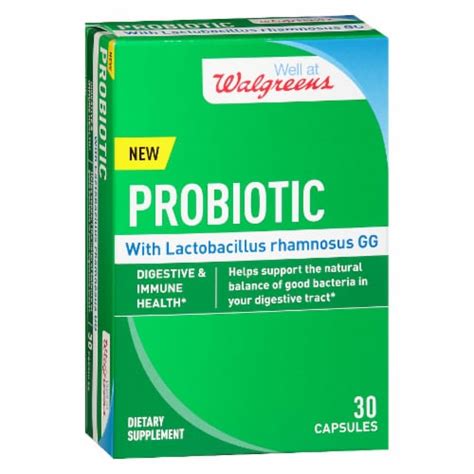 Walgreens Lactobacillus Rhamnosus Gg Probiotic Capsules 30 Ct King