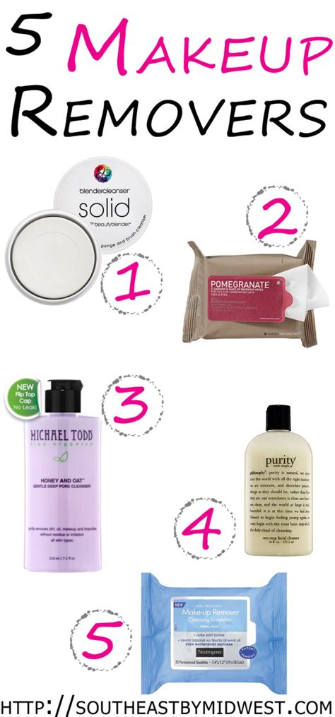 5 Best Makeup Removers Southeast By Midwest