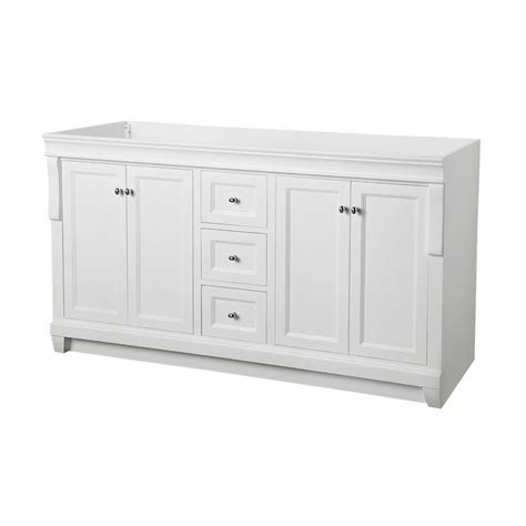 Changing up the look of any bathroom is as easy as adding a chic and modern bathroom vanity. Home Decorators Collection Naples 60 in. W x 21-3/4 in. D ...