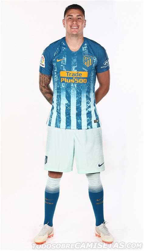 Camisa boca juniors 2020 assinatura adidas news fc. Tercera equipación Nike de Atlético de Madrid 2018-19 ...