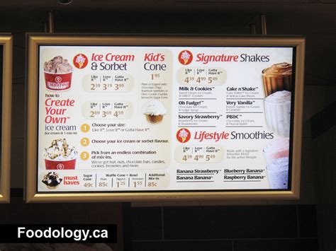 Cold Stone Creamery Invading Vancouver Foodology