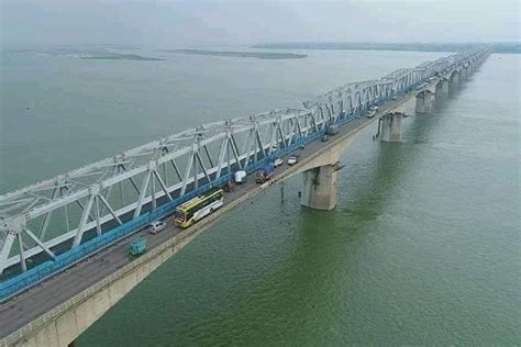Mahatma Gandhi Setu Indias Longest Steel Bridge All Set To Fully