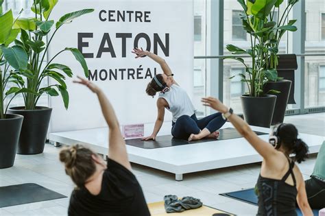Don’t miss the free immersive yoga classes in downtown Montreal