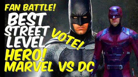 Best Street Level Superhero Dc Vs Marvel Who Wins Fan Poll Vote