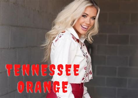 Tennessee Orange By Megan Moroney Lyrics