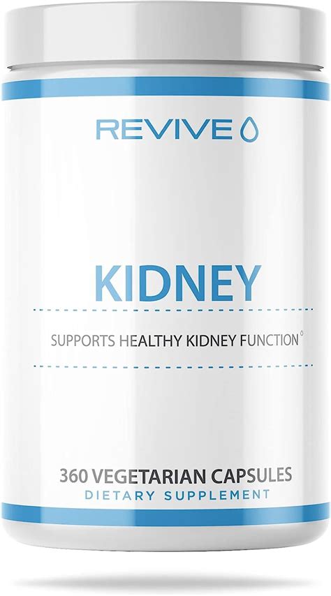 Revive Md Kidney Rx Premium Kidney Health Supplement For Men And