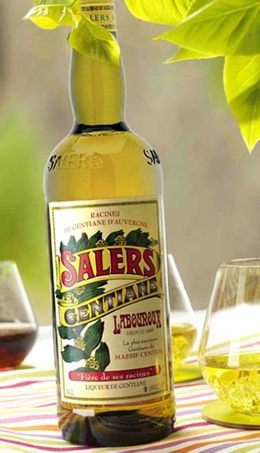 Salers 16 100cl Liqueur De Gentiane Salers Liqueur Agriculture