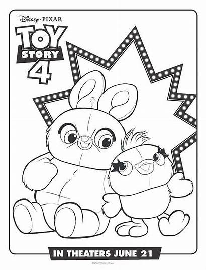 Coloring Toy Story Printable Puzzles Bingo Bunny