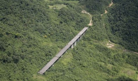 Located on the eastern part of the southern state of são paulo in brazil, the viaduct petrobras is an abandoned masterpiece of concrete in the middle of the rainforest. Viaduct Petrobras, an abandoned road in the middle of the ...