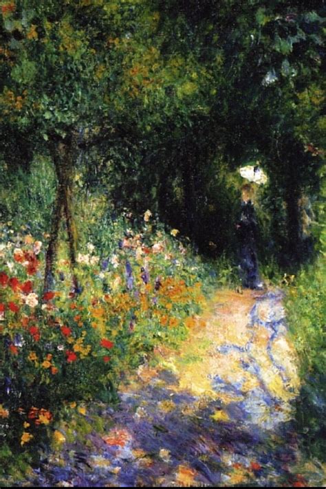 Spring Pierre Auguste Renoir Renoir And Canvases