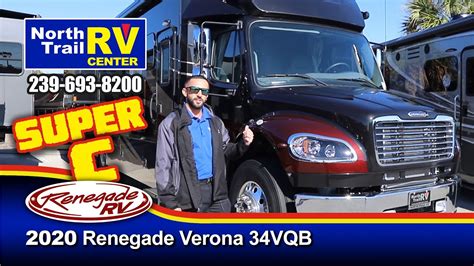 2020 Renegade Rv Verona 34vqb Super C Motorhome Youtube