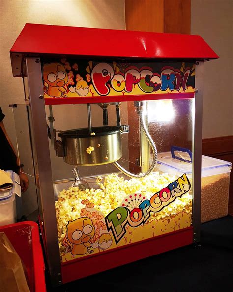 Popcorn Live Station For Hire Carnival World