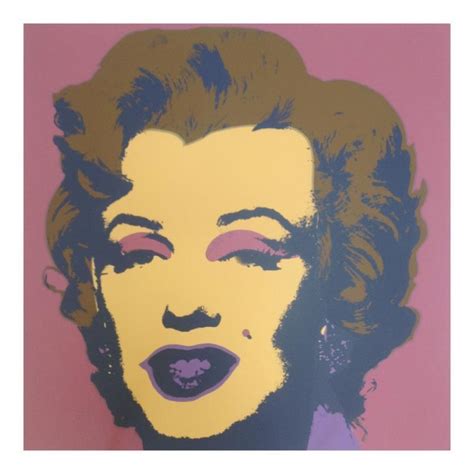 Andy Warhol Marilyn 1127 36x36 Silk Screen Print From Sunday B