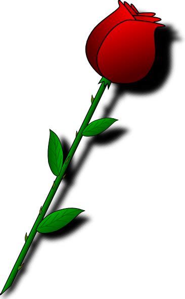 Rose Red Flower Clip Art At Vector Clip Art