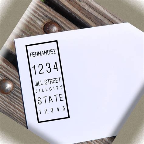 Return Address Stamp Self Inking Address By Customdesignsbyjill