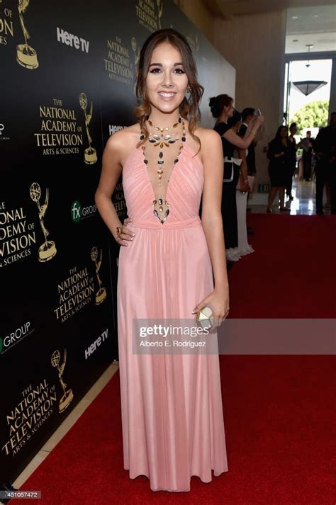 Actress Haley Pullos Attends The 41st Annual Daytime Emmy Awards At