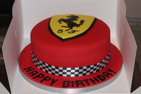 You can make many different types and shapes of cakes which is dicated by the cake pan you use. Ferrari Birthday cake | www.bostinbakes.co.uk | Flickr