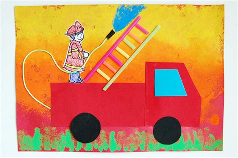 A family packed activity which is great whilst travelling overseas, a long drive or just wanting to keep the toddlers occupied. Fireman Picture | Kids' Crafts | Fun Craft Ideas ...