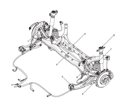 Kia Forte Rear Suspension System Multi Link Suspension System