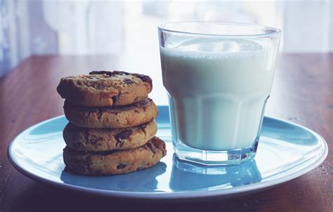 Free Photo Of Milk Cookies