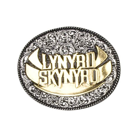 Lynyrd Skynyrd Brass Belt Buckle
