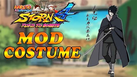 Naruto Shippuden Ultimate Ninja Storm 4 Mod Sasuke Shinden Costume