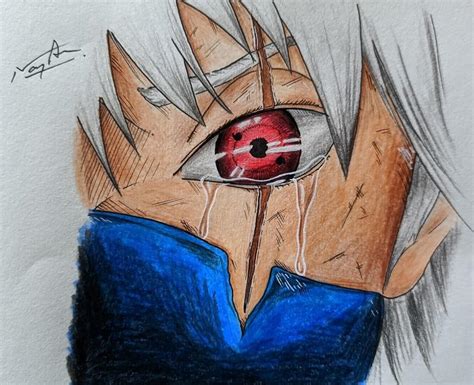 My Drawing Of Kakashi When He Got The Sharingan For The First Time R