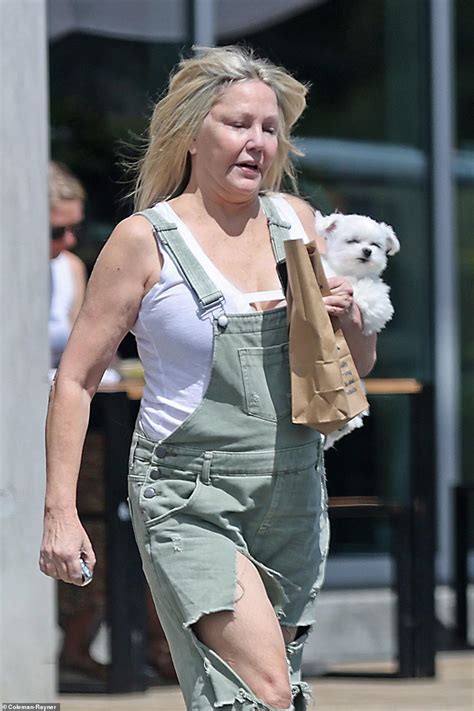 puffy faced heather locklear is nearly unrecognizable in rare outing daily mail online