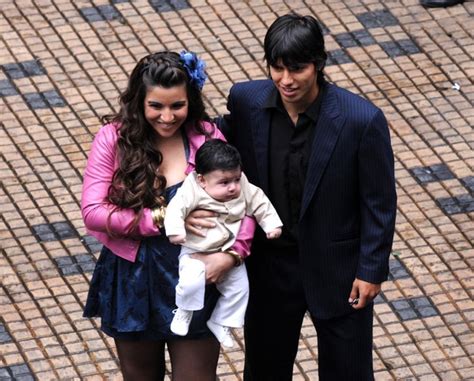 Diego maradona and sergio aguero with the striker's son benjamin (afp via getty). Sergio Aguero With His Wife Giannina Maradona 2013 | Best 4U