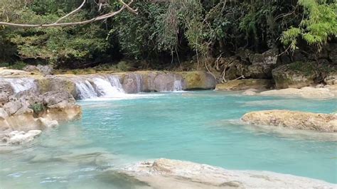 Blue Water Falls And Caves Of Baggao Cagayan Valley Youtube