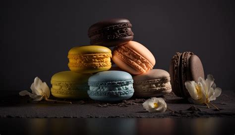 Premium Photo Satisfy Your Sweet Tooth With These Mouthwatering Macarons