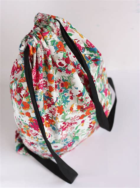 Diy Drawstring Backpack Drawstring Backpack Pattern Drawstring Bag