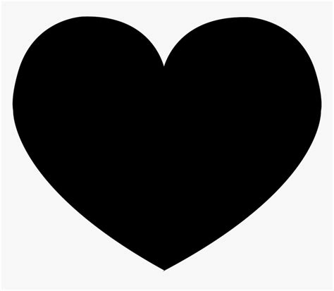 Heart Silhouette Hd Png Download Kindpng