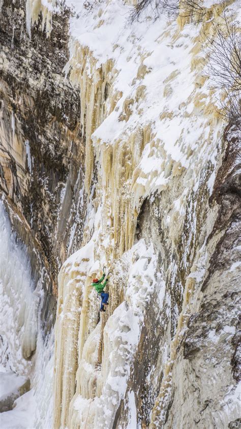 Michigan Filmmaker Highlights Ice Climbing Culture In The Up