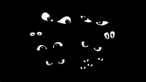 Free Vector Stock Peeping Eyes Set Halloween Different Eyes In The