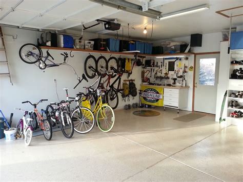 Ingenious garage storage ideas for the crafty mother! garage bike storage ideas | Bike storage diy, Overhead ...