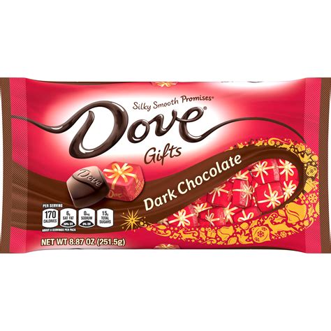Dove Promises Dark Chocolate Holiday Candy 887oz