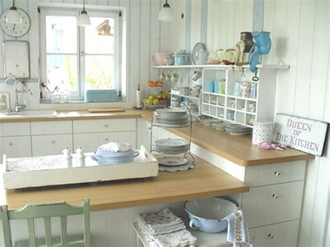 Frigorifero, lavastoviglie e congelatore, se presente, saranno rigorosamente ad incasso. Cucine Shabby Chic: 30 Idee per Arredare Casa in Stile ...