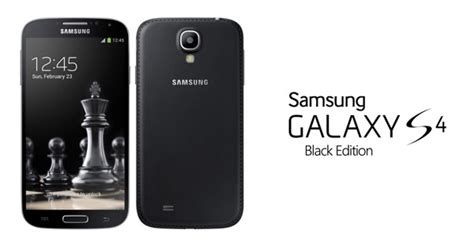 Galaxy S4 And S4 Mini Black Edition With Fake Leather Back Announced